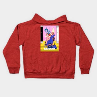 Tarot - The high priestess Kids Hoodie